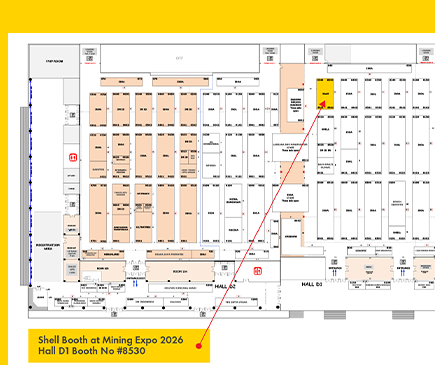 Shell Booth No. #8530 at Hall D1 JIExpo Kemayoran