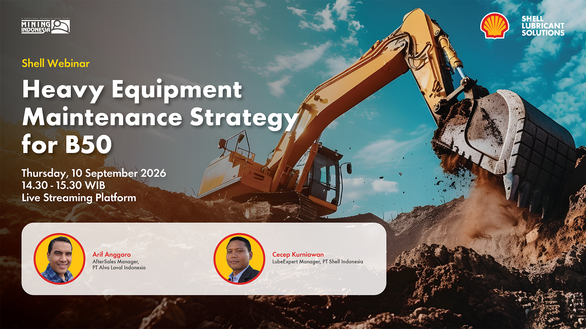 Shell Webinar - Heavy Equipment Maintenance Strategy for B50