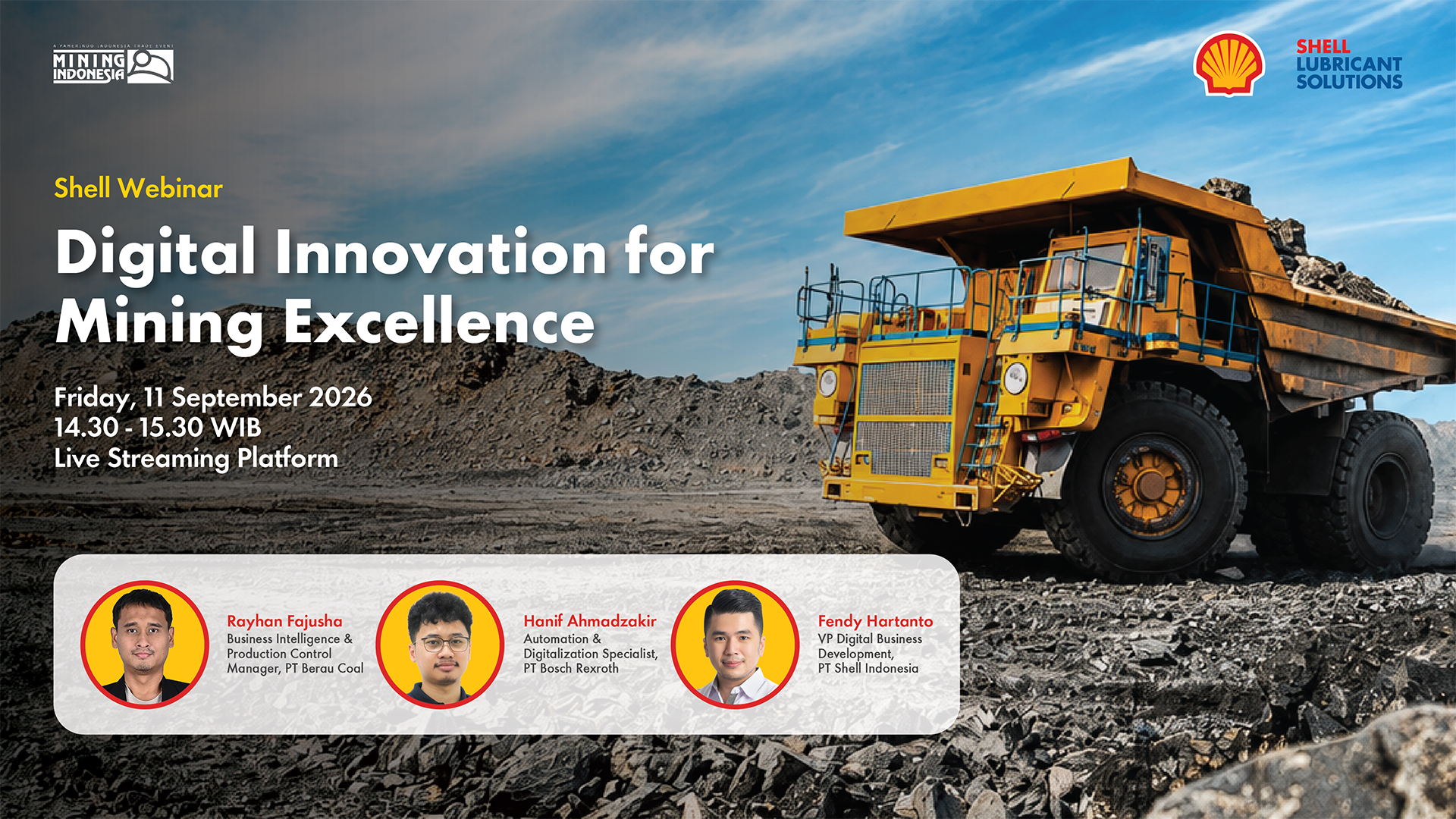 Shell Webinar - Digital Innovation for Mining Excellence