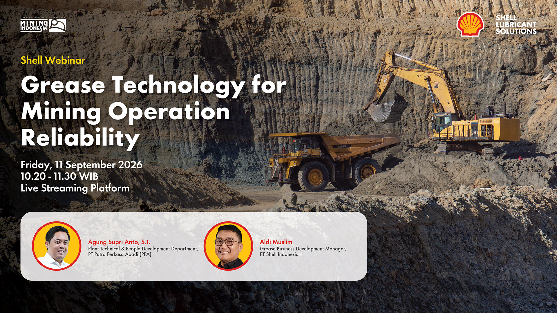 Shell Webinar - Grease Technology for Mining Operation Reliability